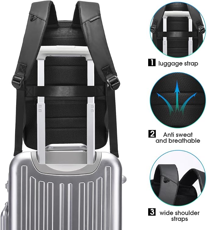 BANGE Business Laptop Backpack Fit - Image 6