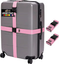 GORILLA GRIP Heavy Duty Adjustable Luggage Straps by GorillaGrip