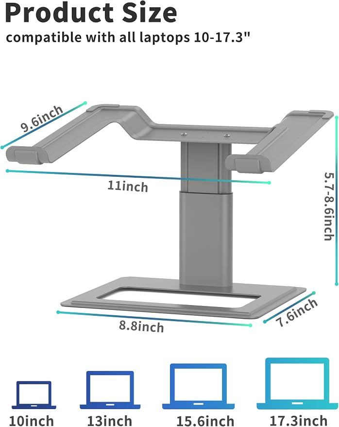 SOUNDANCE Adjustable Laptop Stand - Image 2