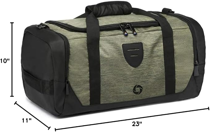 Gym Duffle Bag Backpack Waterproof Sports Duffel Bags Travel Weekender Bag - Image 9
