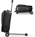 Scooter Hardshell Kids' Luggage, Foldable Carry on Kids Suitcase by DISHUP