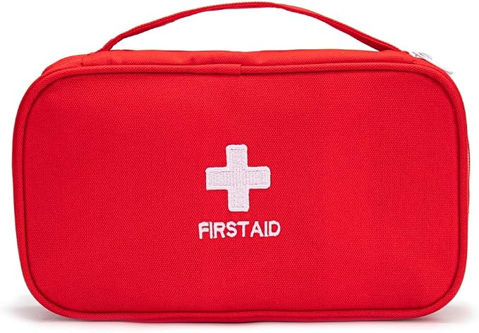First Aid Bag Tote Empty Small First Aid Kit Bag Outdoor Travel Rescue Pouch - Image 2