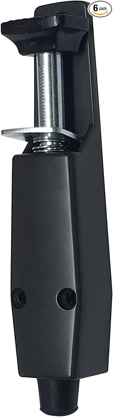 Pacific Doorware Heavy Duty Spring Loaded Step Down Push On Door Holder/Stopper by EasyandAccurate