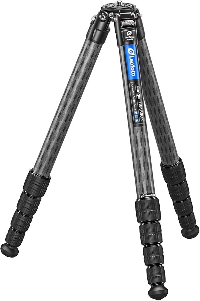 Leofoto 60" Lightweight Carbon Fiber Travel Tripod, Professional Compact Tripod by Leofoto
