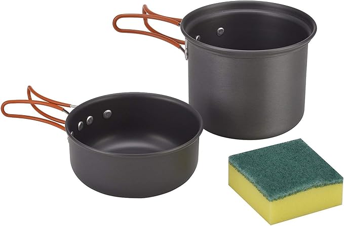 Bulin 24/13/11/8/4 PCS Camping Cookware Mess Kit Lightweight Backpacking - Image 6