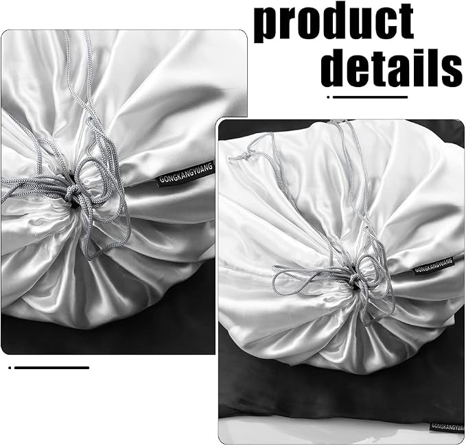6 Pack Silk Dust Cover Bags for Handbags, Shoes & Boots - Image 3