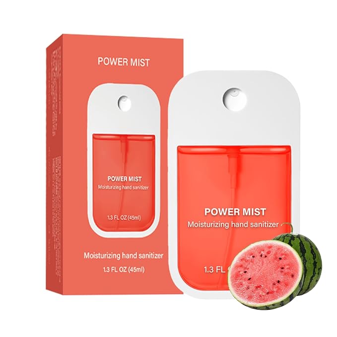 Power Mist Hydrating Hand Sanitizer Spray, Portable Travel-Size Hand Sanitizer by Unknown