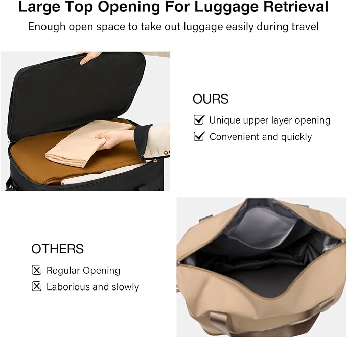 MILADA Expandable Luggage Bags for Travel Foldable Suitcase - Image 4