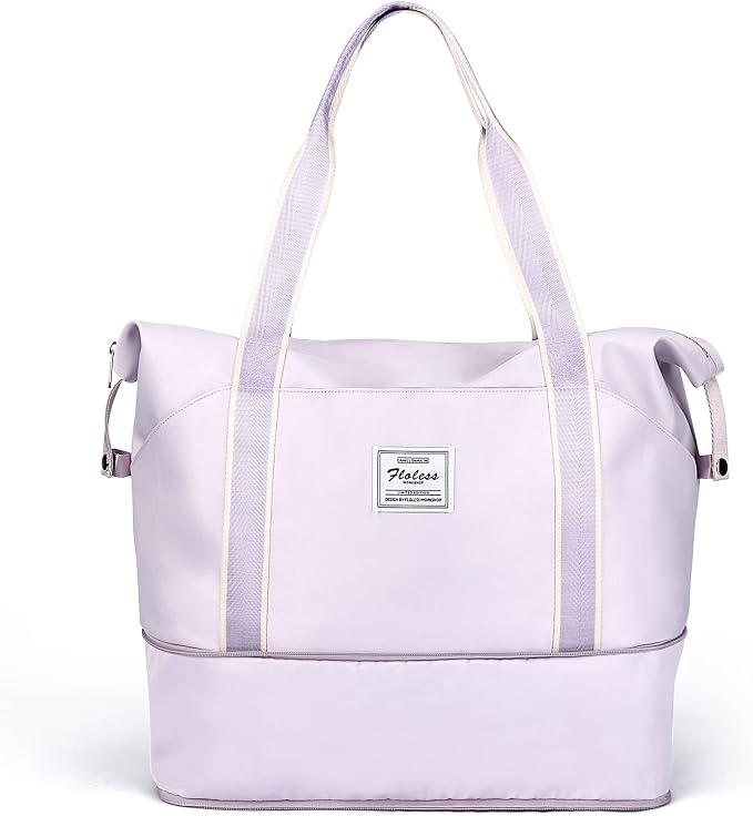 Travel Duffel Bag, Sports Tote Gym Bag, Shoulder Weekender Overnight Bag - Image 7