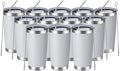 MEWAY 20oz Tumbler 12 Pack Double Wall Vacuum Insulated Travel Mug Bulk by MEWAY