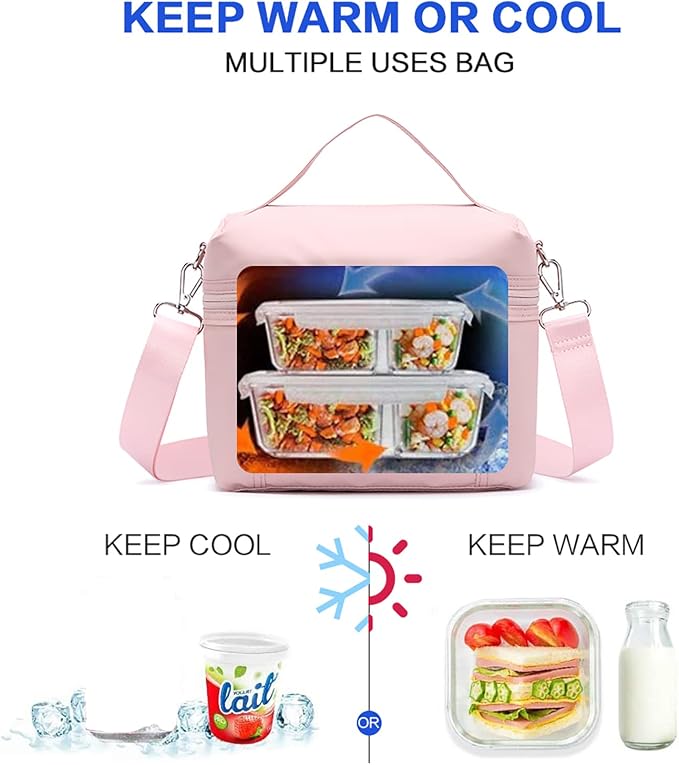NOL Natural Organic Lifestyle Insulated Lunch Bags - Image 6