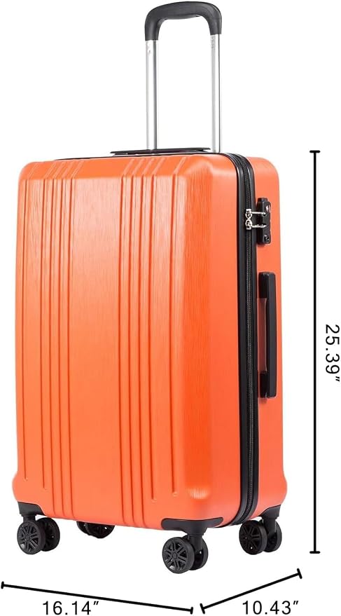 Coolife Luggage Suitcase PC+ABS - Image 8