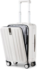Hanke 20 Inch Carry On Luggage Hard Shell Suitcases by Hanke