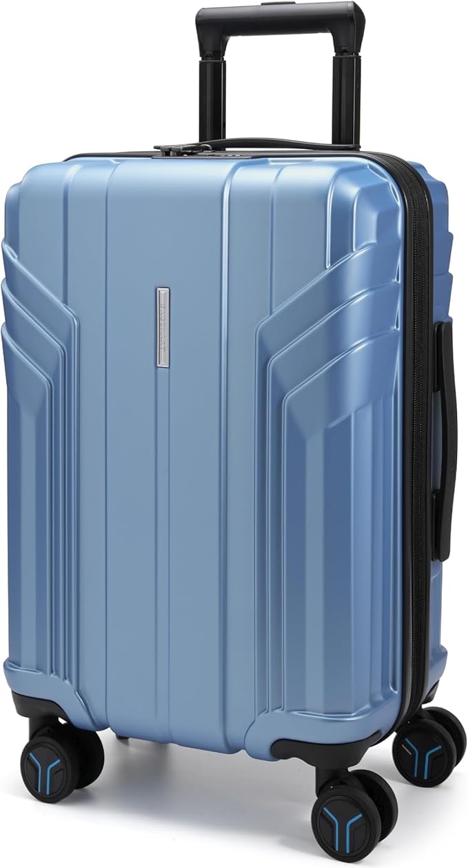 BAGSMART Expandable Carry On Luggage 22x14x9 Airline Approved, 1OO% PC by BAGSMART