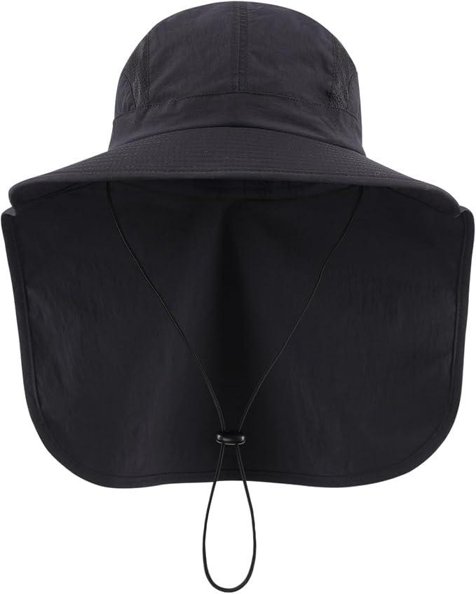 Home Prefer UPF 50+ Sun Hats for Men Women Wide Brim Fishing Hat - Image 2