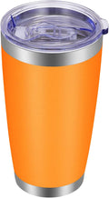 VEGOND 20oz Tumbler with Lid and Straw Stainless Steel Tumbler Cup Vacuum by VEGOND