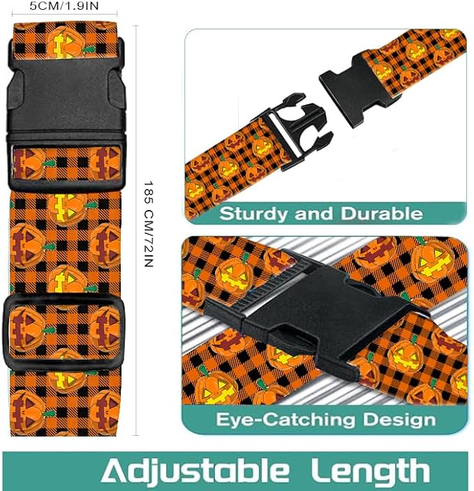 Luggage Straps for Suitcases Travel Belt Accessories, Cute Suitcase Strap - Image 5