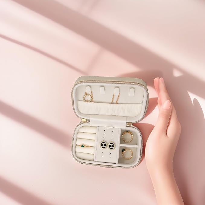 Travel Jewelry Case Bulk Of 4 For Women Weekend Trips - Image 8