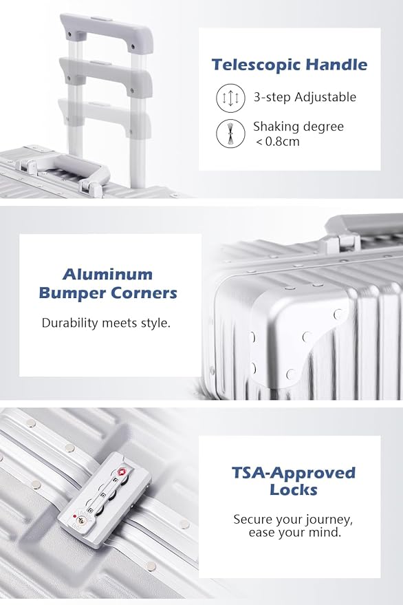 HotWay 3-Piece Luggage Sets - Image 4