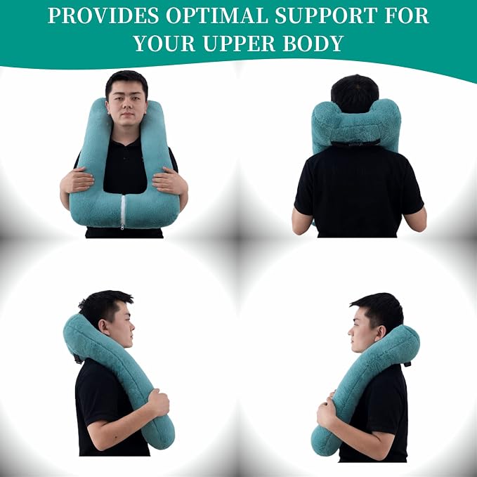 Travel Pillow Upgraded Version of Aircraft Travel Neck Pillow - Image 2