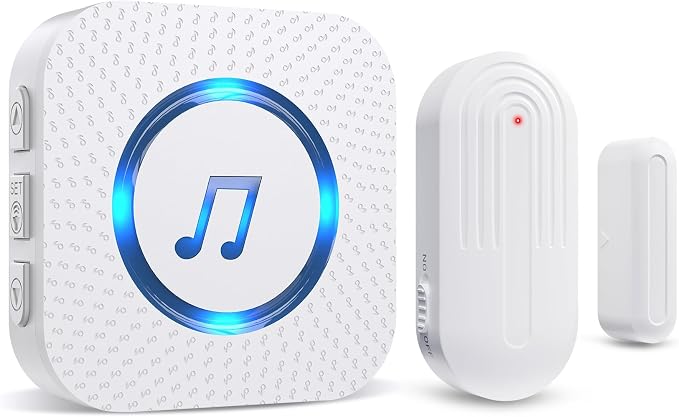 Door Chime, Wireless Door Open Alarm-SANJIE Door Entry Chime by SANJIEGuardSecurity