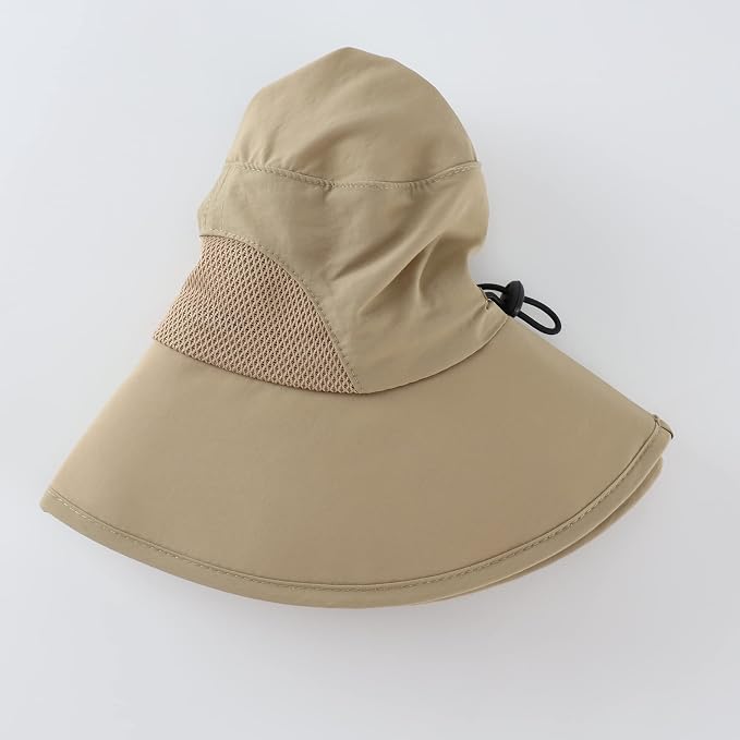 Home Prefer UPF50+ Mens Sun Hat Wide Brim Fishing Hat - Image 7