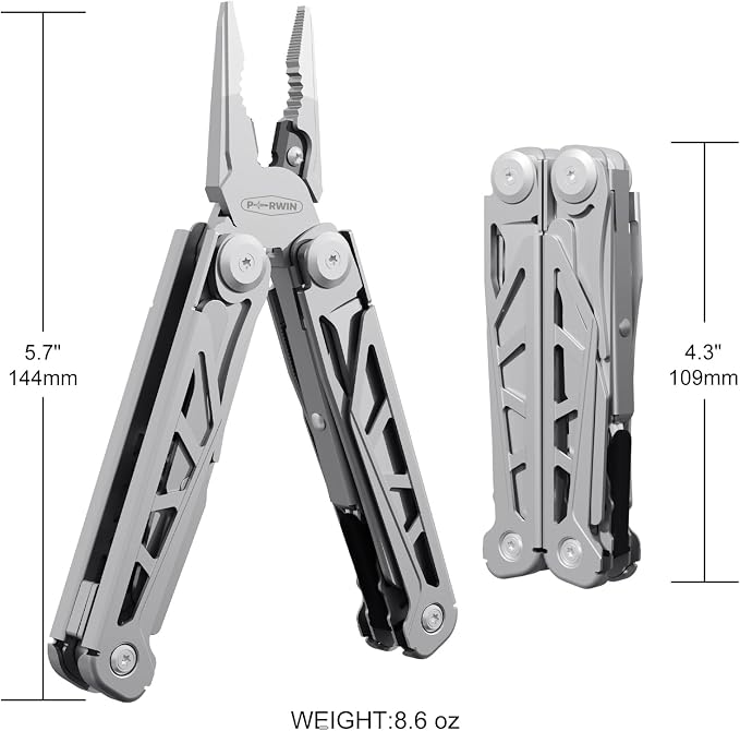 Multitool, 17-in-1 Stainless Steel Multi Tool Pliers - Image 6