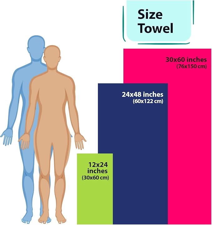 Outdoors Microfiber Towel Fast Drying Soft Feel Fast Action Drying - Image 8