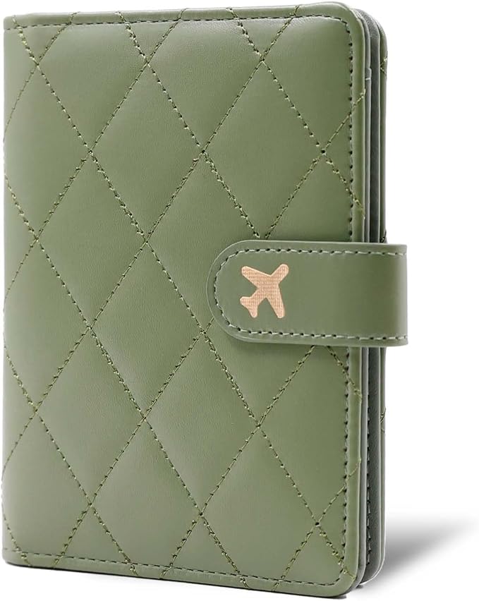 Melsbrinna Premium Leather Passport Holder Covers Case, Waterproof Rfid by Melsbrinna