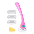 Billie Razors for Women Shave Kit – Women’s Razor + 4 x 5-Blade Razor Refills + by TheAward-WinningRazor