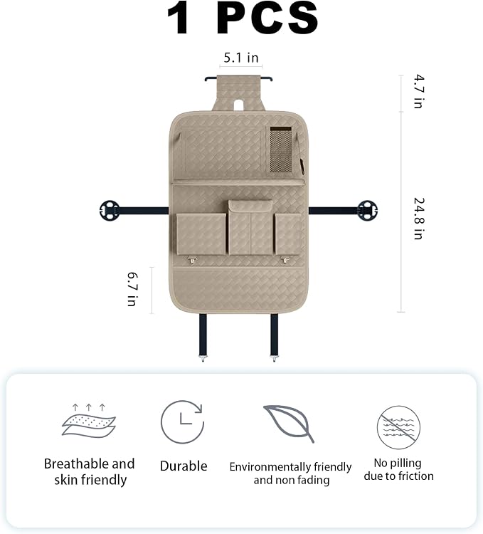 Car Seat Organizers, Storage Pouches, and Tray Holders - Image 2