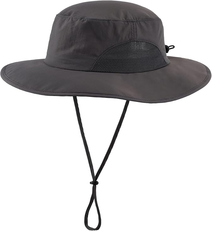 Home Prefer UPF50+ Mens Sun Hat Wide Brim Fishing Hat by HomePreferHatsCaps