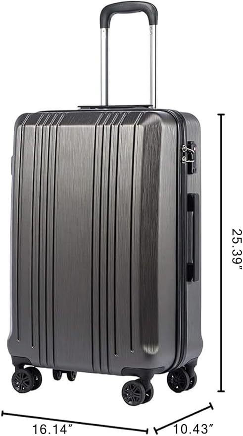 Coolife Luggage Suitcase PC+ABS - Image 8