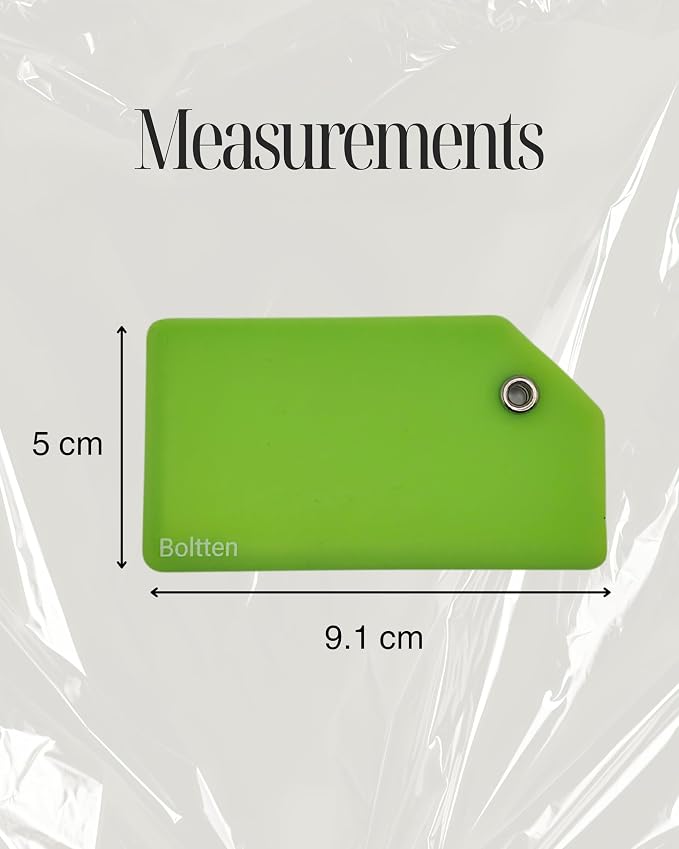 5 Pack Silicone Luggage Tag - Image 5