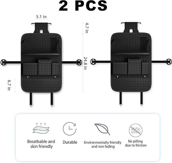 Car Seat Organizers, Storage Pouches, and Tray Holders - Image 2
