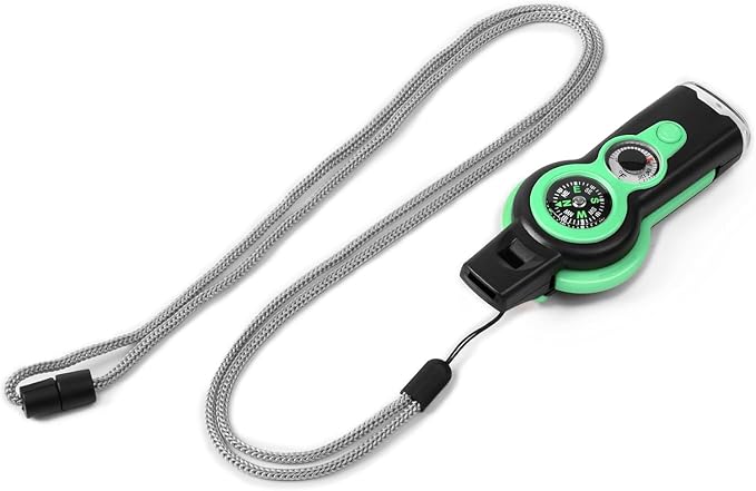 Emergency Survival Function Whistle, Outdoor Multifunctional Tool Safety Whistle - Image 3