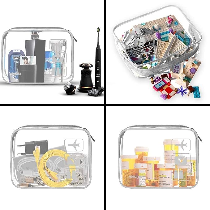 ANRUI Makeup Bags Clear Cosmetic Bag - Image 3