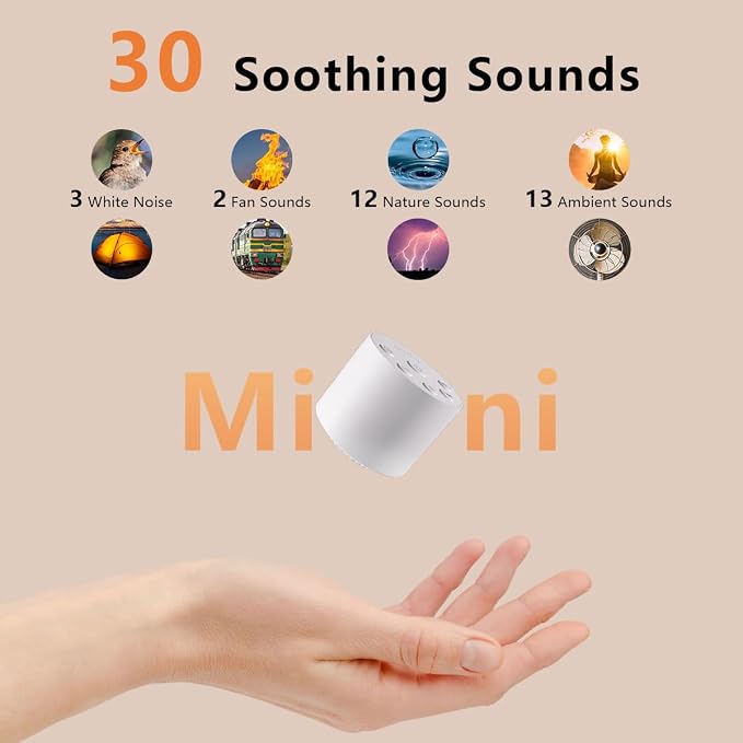 Color Noise Sleep Sound Machine Portable White Noise Machines - Image 2