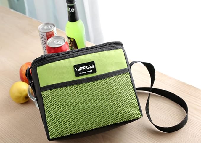 6 Can/5L Lunch Bag for Women Men Portable Lunch Box Small Cooler Bag Soft - Image 8