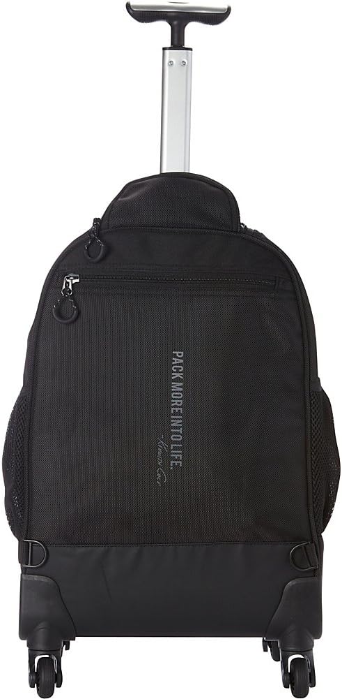 Kenneth Cole REACTION 17" Polyester Dual Compartment 4-Wheel Laptop Backpack - Image 7