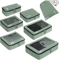 ECOHUB 7 Set Packing Cubes Tear-Resistant Luggage Packing Organizers by ECOHUB