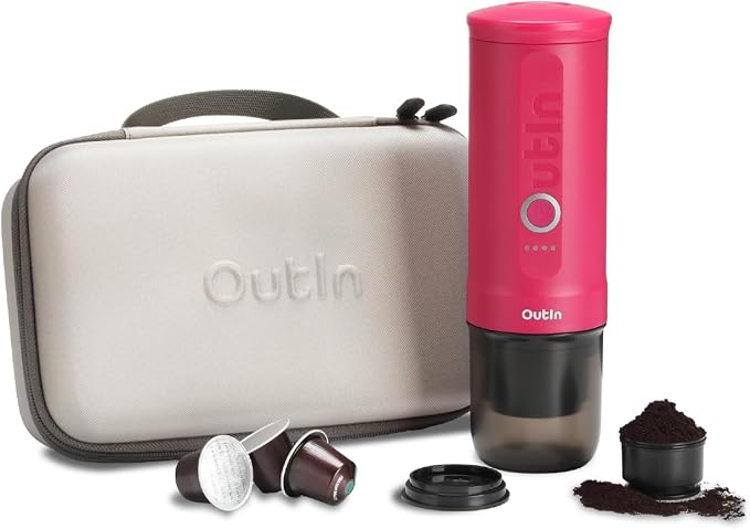 OutIn Nano Portable Electric Espresso Machine by YourPersonalMobileCoffeeStation