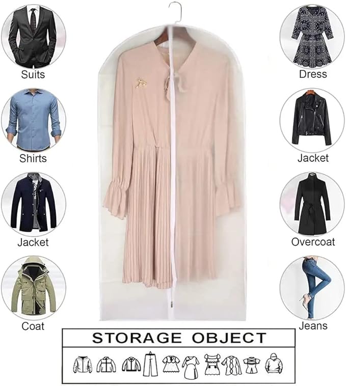 Garment Bag, Dust-Free Clothes Storage - Image 6