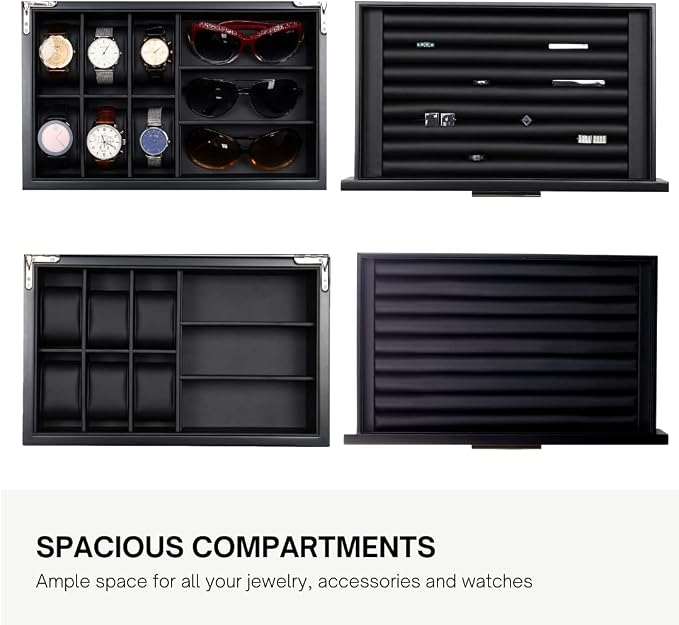 Luxury Watch, Sunglasses and Jeweler Display Case and Organizer - Image 7