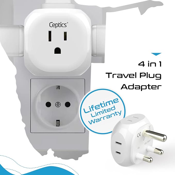 Ceptics South Africa Travel Plug Adapter Set - Image 6