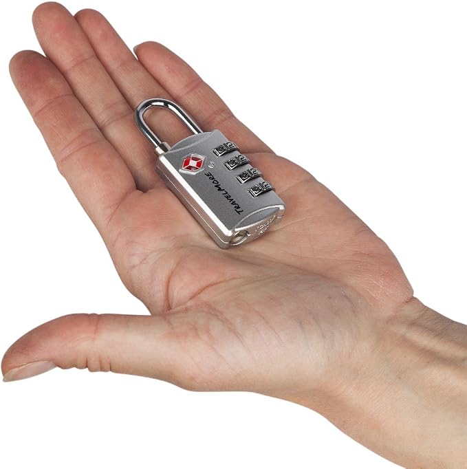 TSA Luggage Locks with 4 Digit Combination – Heavy Duty Set Your Own Padlocks - Image 6