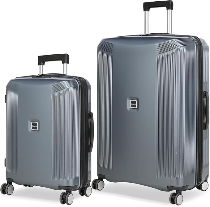 Luggage Sets 2 Piece, 20/28 Inch Lightweight Expandable PC Hardside Durable by Pirtecin