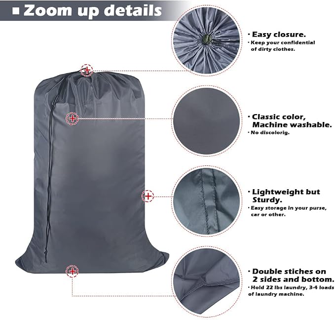 Washable Travel Laundry Bag - Image 3