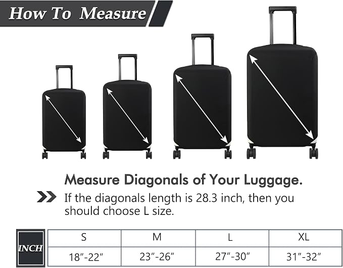 HYPER VENTURE Washable Luggage Cover - Image 5