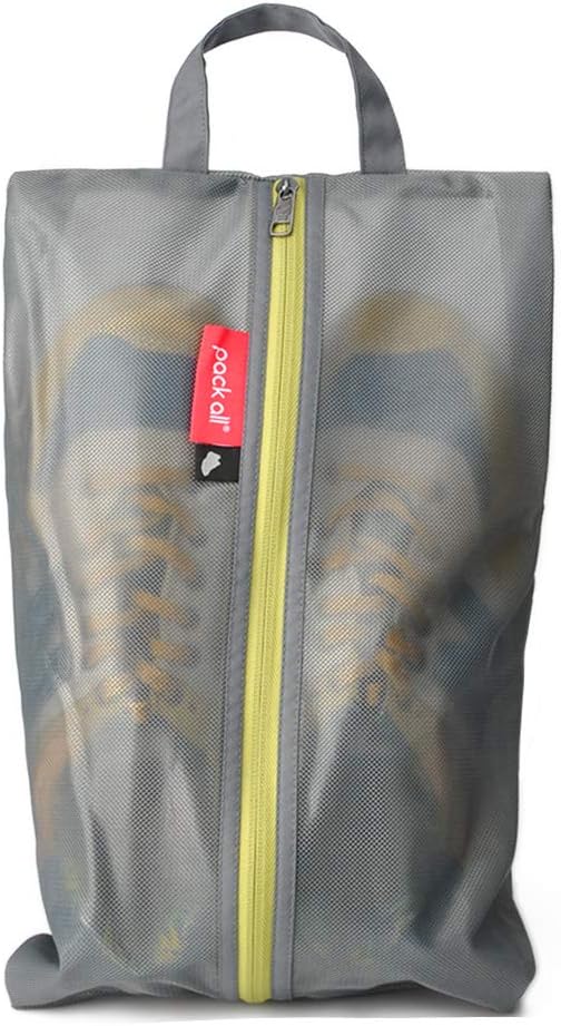 pack all Shoe Bag for Travel, Water-Resistant Shoe Pouch for Gym, by packall